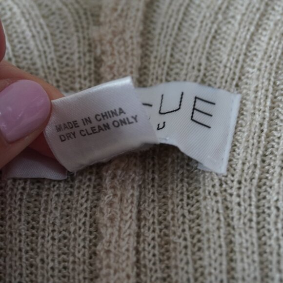 The Cue Crochet Sweater with Lace Inset - Small - Picture 10 of 10